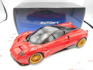 【送料無料】ホビー ・模型車・バイク レーシングカー オートアートパガーニウアヤロードスターレッドモンツァaa78287 by autoart pagani huarya roadster red monza 118
