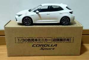 【送料無料】ホビー ・模型車・バイク レーシングカー トヨタカローラスポーツカラーサンプルオパリンウエーパールクリスタルtoyota corolla sports 130 colour sample opalin whe pearl crystal shine｜hokushin