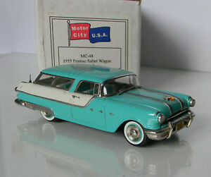 【送料無料】ホビー ・模型車・バイク レーシングカー ポンティアックサファリワゴンモーターシティpontiac safari wagon 1955 motor city usa｜hokushin