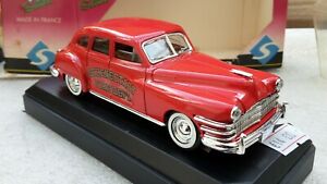 【送料無料】ホビー ・模型車・バイク レーシングカー フランスクライスラーウィンザーボックスsolido made in france ref 4525 chrysler windsor firefighters in box