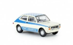 【送料無料】ホビー ・模型車・バイク レーシングカー ブレキナフィアットホワイトフィアットアバルト22511 brekina fiat 127 whitefiat abarth 187