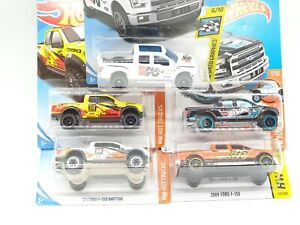 【送料無料】ホビー ・模型車・バイク レーシングカー ホットホイールバルクロットフォードhot wheels 164 bulk lot 5 ford f150 09 15 17 bargain at 4 per car