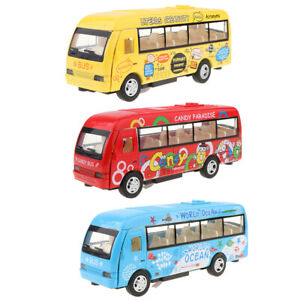 【送料無料】ホビー ・模型車・バイク レーシングカー シミュレーションバスモデルオープンドアプルバックモデル