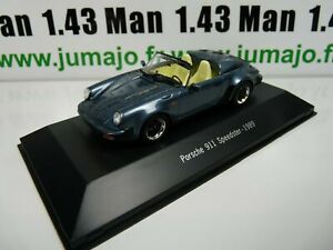 【送料無料】ホビー ・模型車・バイク レーシングカー アトラスノレフポルシェポルシェスピードスターpor15w car 143 atlas norev porsche 911 porsche 911 speedster 1989