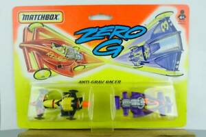 【送料無料】ホビー ・模型車・バイク レーシングカー ゼロアンチグラブレーサーフォーミュラマッチボックスzero g 1995 anti grav racerflame thrower amp; formula g1 64698 matchbox mb75
