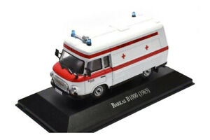 【送料無料】ホビー ・模型車・バイク レーシングカー アトラスバルカヘルプatlas 7495005 143 barkas b1000 smh3 ambulance emergency help 1970 whitered