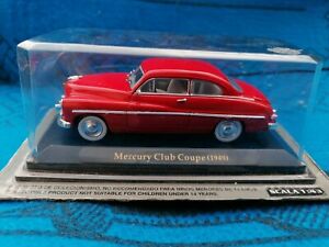 【送料無料】ホビー ・模型車・バイク レーシングカー マーキュリークラブクーペレッドボックスmercury club coupe red 1949 in box 143