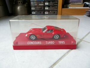 【送料無料】ホビー ・模型車・バイク レーシングカー フェラーリコンキュソターボソリドミニチュアferrari 250 gto concurso turbo 1995 solido 143 miniatura