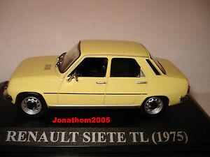 【送料無料】ホビー ・模型車・バイク レーシングカー ルノーシエテrenault siete tl 1975 to 143