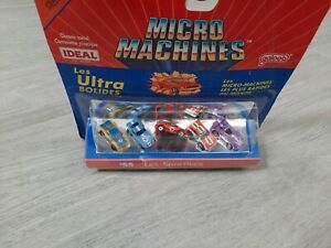 【送料無料】ホビー ・模型車・バイク レーシングカー ヴィンテージミニメタルカーマイクロマシンレスポーティブvintage mini metal cars micro machines 55 les sportives