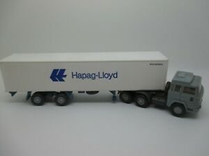【送料無料】ホビー ・模型車・バイク レーシングカー ワイキングマギラスセミトレーラーハパグロイドwiking magirus semitrailer hapag lloyd ssk63