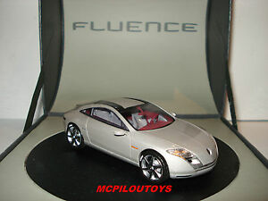 【送料無料】ホビー ・模型車・バイク レーシングカー ノレフルコンセプトカーフルエンスボックスnorev renault concept car fluence 2004 in rotating box at 143