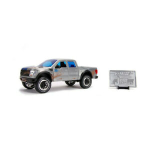 【送料無料】ホビー ・模型車・バイク レーシングカー ジェイダフォードラプターブラシメタリックシルバーjada 253745014 ford f150 svt raptor brushed metallic silver 124 high