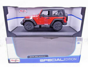 【送料無料】ホビー ・模型車・バイク レーシングカー マイストジープラングラーレッドモデルカーコン90666 maisto 31676r jeep wrangler 2014 red model car 118 in conf