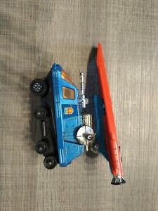 【送料無料】ホビー ・模型車・バイク レーシングカー ヴィンテージマッチアドベンチャーシャトルランチャーvintage rare matchbox adventure 2000 k2006 shuttle launcher