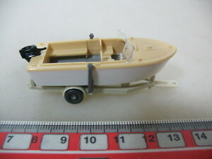 【送料無料】ホビー ・模型車・バイク レーシングカー ワイキングトレーラーモーターボートh3780, 5 wiking h0 trailer with motor boat, 95, neuw