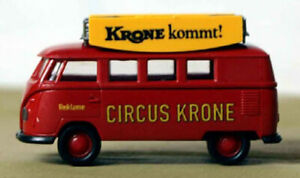 【送料無料】ホビー ・模型車・バイク レーシングカー ブレキナコンビサーカスクローネ?brekina 31577vw t1b combi circus krone ? 187