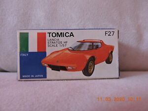 【送料無料】ホビー ・模型車・バイク レーシングカー トミカランチアストラトースレアtomica 157 lancia stratos hf 1970 rare｜hokushin