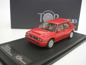 【送料無料】ホビー ・模型車・バイク レーシングカー ランチアデルタインテグラテトプマルケスlancia delta hf integrale evo 2 1992 red 143 topmarques tm4301a