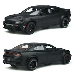 【送料無料】ホビー ・模型車・バイク レーシングカー スピリットダッジチャージャーヘルキャットワイドボディブラックプレコ｜hokushin