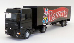 【送料無料】ホビー ・模型車・バイク レーシングカー ライオンスケールモデルダフトラックトレーラーバセットズ