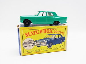 【送料無料】ホビー ・模型車・バイク レーシングカー ロットマッチボックスフォードゼファーカーミントボックスlot 63440 matchbox 33 b ford zephyr 6 car mint in d box|hokushin