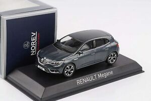 【送料無料】ホビー ・模型車・バイク レーシングカー ノレフダイカストルノーメガーヌチタングレーnorev 143 die casting renault megane 2016 titanium grey