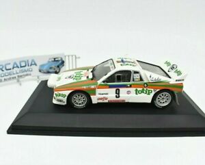 【送料無料】ホビー ・模型車・バイク レーシングカー ミニチュアカーランスデルタラリーレーシングオートラリーレアminiature car lance delta s4 totip 9 rally hpi racing auto 143 rally rare