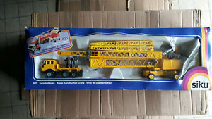 【送料無料】ホビー ・模型車・バイク レーシングカー メルセデスクレーンsiku 4011mercedes construction crane with yellow, 155 tou