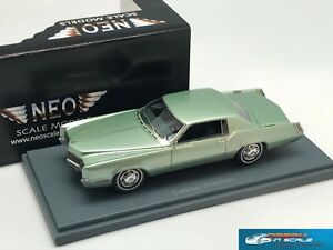 【送料無料】ホビー ・模型車・バイク レーシングカー キャデラックエルドラドクーペグリーンrare cadillac eldorado coupe green 1967 neo44105 143|hokushin