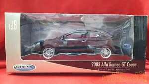 【送料無料】ホビー ・模型車・バイク レーシングカー ウェリーアルファロメオクーペwelly 2003 alfa romeo gt coupe|hokushin