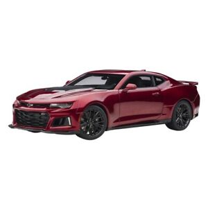 【送料無料】ホビー ・模型車・バイク レーシングカー シボレーカマロオートアートchevrolet camaro zl1 2017 red 118 71208 autoart