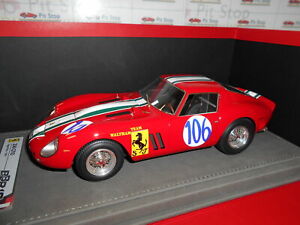 【送料無料】ホビー ・模型車・バイク レーシングカー フェラーリタルガフローリオbbr1839 by bbr ferrari 250 gto 106 targa florio 1963 118｜hokushin