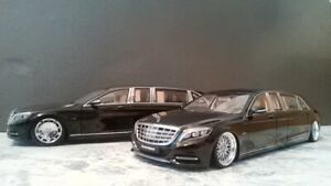 【送料無料】ホビー ・模型車・バイク レーシングカー メルセデスマイバッハバスブラックカスタム