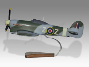 【送料無料】ホビー 模型車 モデルカー ホーカータイフーンドアソリッドマホガニーデスクトップモデルhawker typhoon car door raf 1b zz solid mahogany wood handmade desktop model