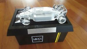 【送料無料】ホビー 模型車 モデルカー クリスタルガラスモデルリードインディレースカースタンドボックス＃mikasa lead 24 crystal glass model formula f1 indy 500 race car stand box 7 034;