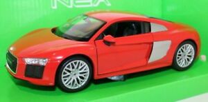 送料無料 ホビー 模型車 モデルカー アウディレッドクラシックメタルモデルカーaudi R8 V10 Red Classic Metal Model Car 124 G Lgb Voli Me