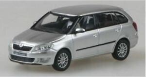 【送料無料】ホビー 模型車 モデルカー シュコダファビアコンビモデルカースケールskoda fabia ii combi 2010 nl silver model car by abrex 143 scale refsko4