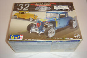 【送料無料】ホビー 模型車 モデルカー フォードウィンドウクーペモデルカーボックスオンrevell 1932 ford 5 window coupe 2 n 1 125 model car 4228 sealed box