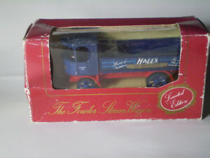【送料無料】ホビー 模型車 モデルカー ホールスチームワゴンextra rare vtg 1927 1987 halls mentholyptus fawler steam wagon model car mib