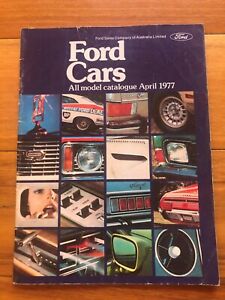 【送料無料】ホビー 模型車 モデルカー フォードモデルカタログパンフレットオーストラリアフォードford cars all model catalogue april1977 brochure,ford s company of australia