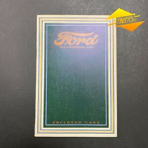 【送料無料】ホビー 模型車 モデルカー ヴィンテージフォードモーターデトロイトモデルブックレットvintage 1915 ford motor company detroit enclosed model t cars booklet reprint