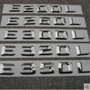 送料無料 ホビー 模型車 モデルカー メルセデスベンツクラストランクバッジエンブレムモデルfor Mercedes Benz E Class Car Trunk Letters Badge Emblem All Models Available Collabforge Com