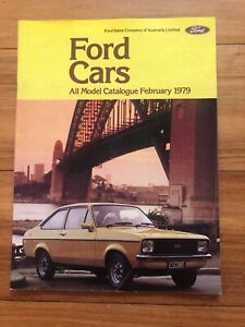 送料無料 ホビー 模型車 モデルカー フォードモデルカタログオーストラリアフォードford Cars All Model Catalogue February 1979 Ford S Company Of Australia Collabforge Com