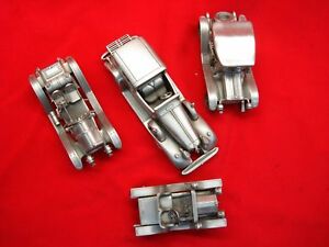 【送料無料】ホビー 模型車 モデルカー ダンベリーミントピューターニースアンティークモデルdanbury mint 4 diff antique car models in pewter nice amp; highly detailed