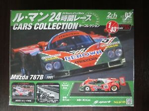 【送料無料】ホビー 模型車 モデルカー スパークアシェットマツダモデルルマンコレクションspark amp; hachette mazda787b hiquality 143 model le mans 24h cars collection