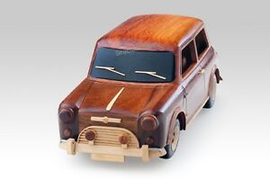 【送料無料】ホビー 模型車 モデルカー ミニクーパーモデルカーハンドメイドmini cooper model car handmade wooden toys limited great present gift decoration|hokushin
