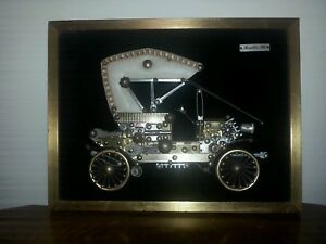 【送料無料】ホビー 模型車 モデルカー ビンテージストリングアートランブラーモデルカーvintage string art 1902 rambler metal model car