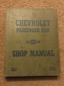 【送料無料】ホビー 模型車 モデルカー ビンテージシボレーマニュアルモデルvintage chevrolet passenger car shop manual 19491953 models