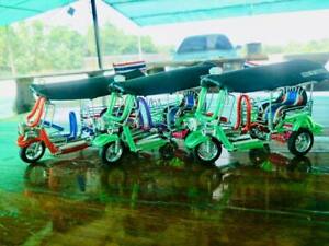 【送料無料】ホビー 模型車 モデルカー 3 tuktukタイタクシーモデルミニカーx33 wheels tuk tuk thai taxi model handmade mini car toy gift collectible x3